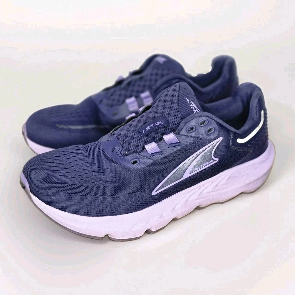 Altra Provision 7 Women Size 8.5 Road Running Sneakers Shoes Purple